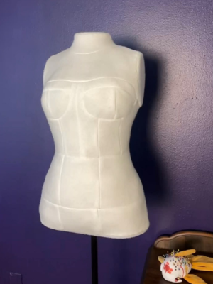 corset dress form Custom - Armless - 3D Body Scan Shopify_Only Color:White Light Blue Floral Six of Cinema's Most No more guesswork!