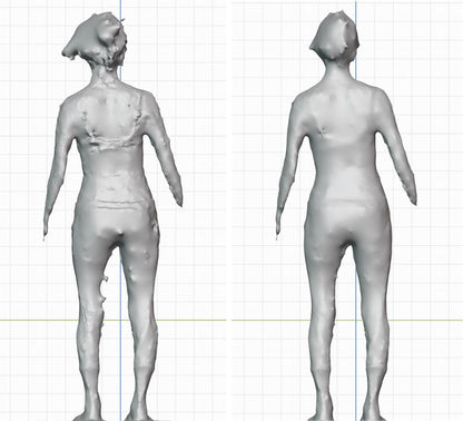 Full Body 3D Scan + Cleanup (Custom Clo3D Avatar)